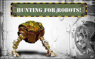 HUNTING FOR ROBOTS title