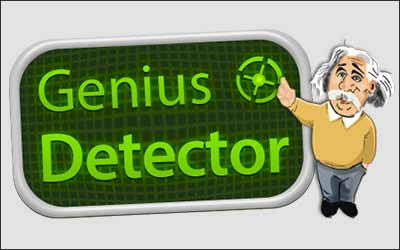 GENIUS DETECTOR title