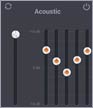 ACOUSTIC EQUALIZER shortcut 2