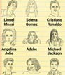 SKETCH YOUR FAVORITE CELEBRITY shortcut 1