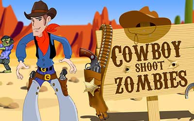 Cowboy Shoot Zombies title