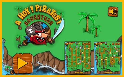 Ahoy Pirates Adventure title