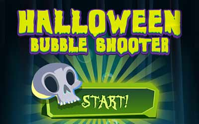 Halloween Bubble Shooter title