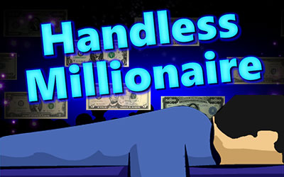 Handless Millionaire title